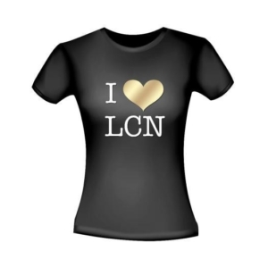 T-Shirt I love LCN Nera L