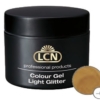 Colour gel - Light glitter 5 ml extreme gold