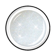 Colour Gel - Glitter, 5 ml - holographic white